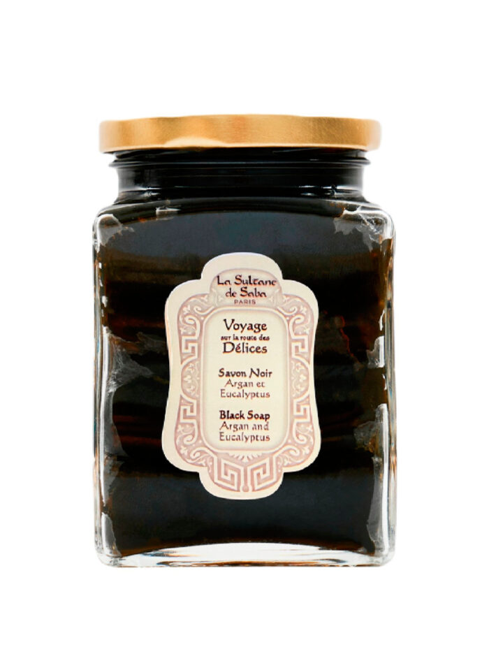 La Sultane de Saba  - Black Soap With Eucalyptus Essential Oil